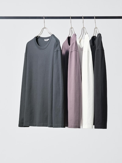 ウォッシュコットンクルーネックTシャツ 4