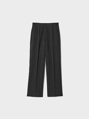 Stretch Double Face Straight Pants