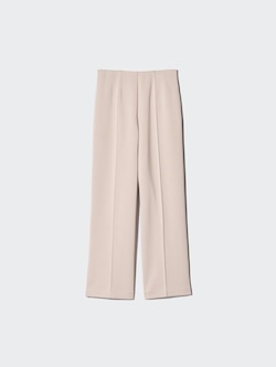 Stretch Double Face Straight Pants