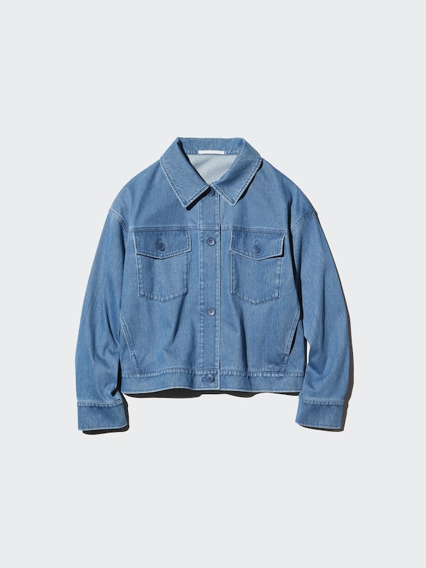 Jersey Relax Jacket Denim