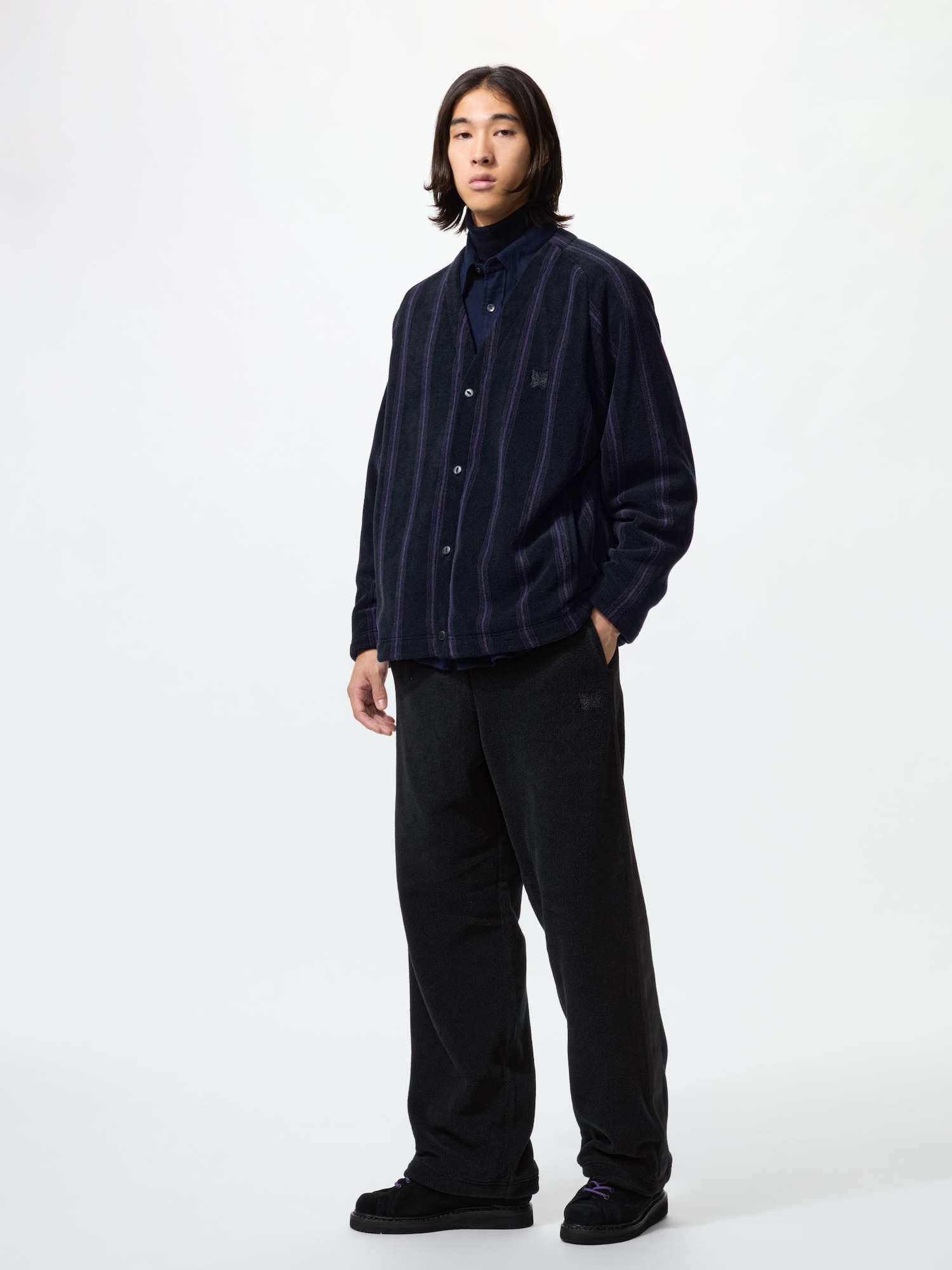 Unisex Fleece Oversized Cardigan | Print | UNIQLO MY Unisex Fleece Oversized Cardigan | Print | UNIQLO MY