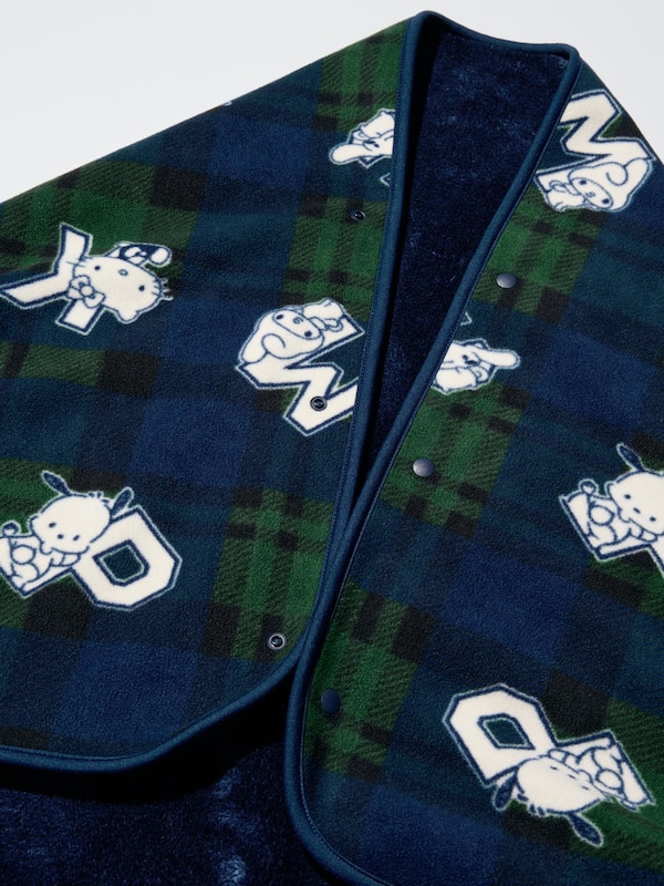 Sanrio characters Fleece Reversible Blanket