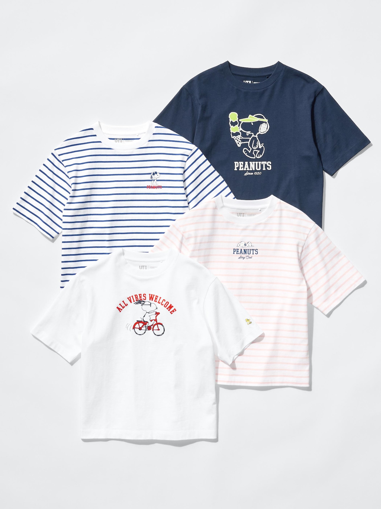 GIRLS ピーナッツ UT/オーバーサイズフィット