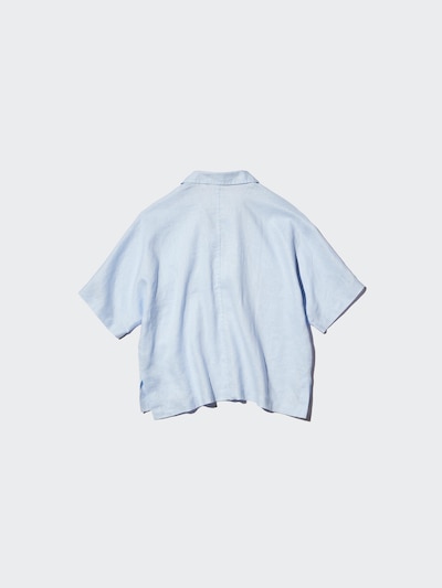 プレミアムリネンスキッパーボクシーシャツ 7