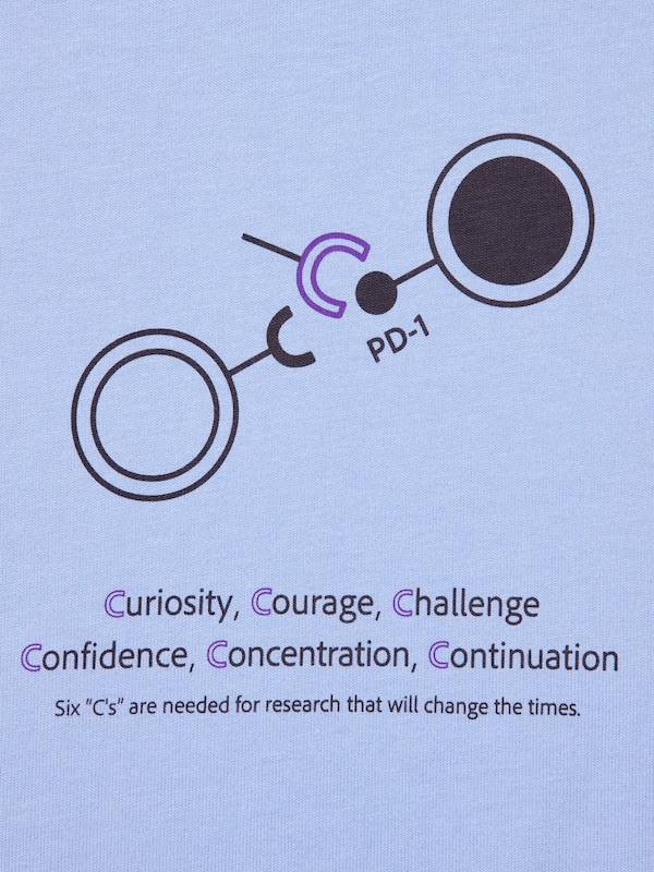 PEACE FOR ALL Tシャツ/本庶佑