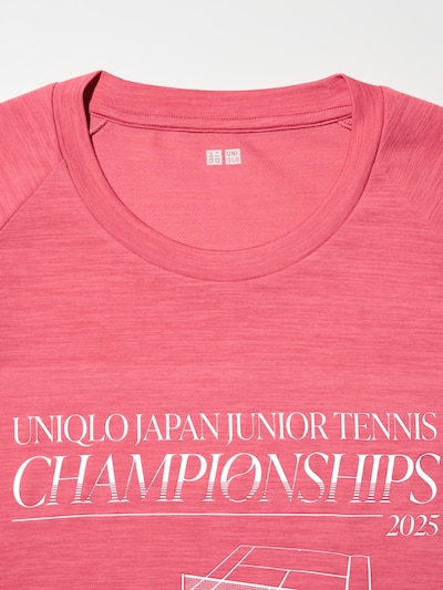 ユニクロ全日本ジュニアテニス選手権Tシャツ/2025年 6