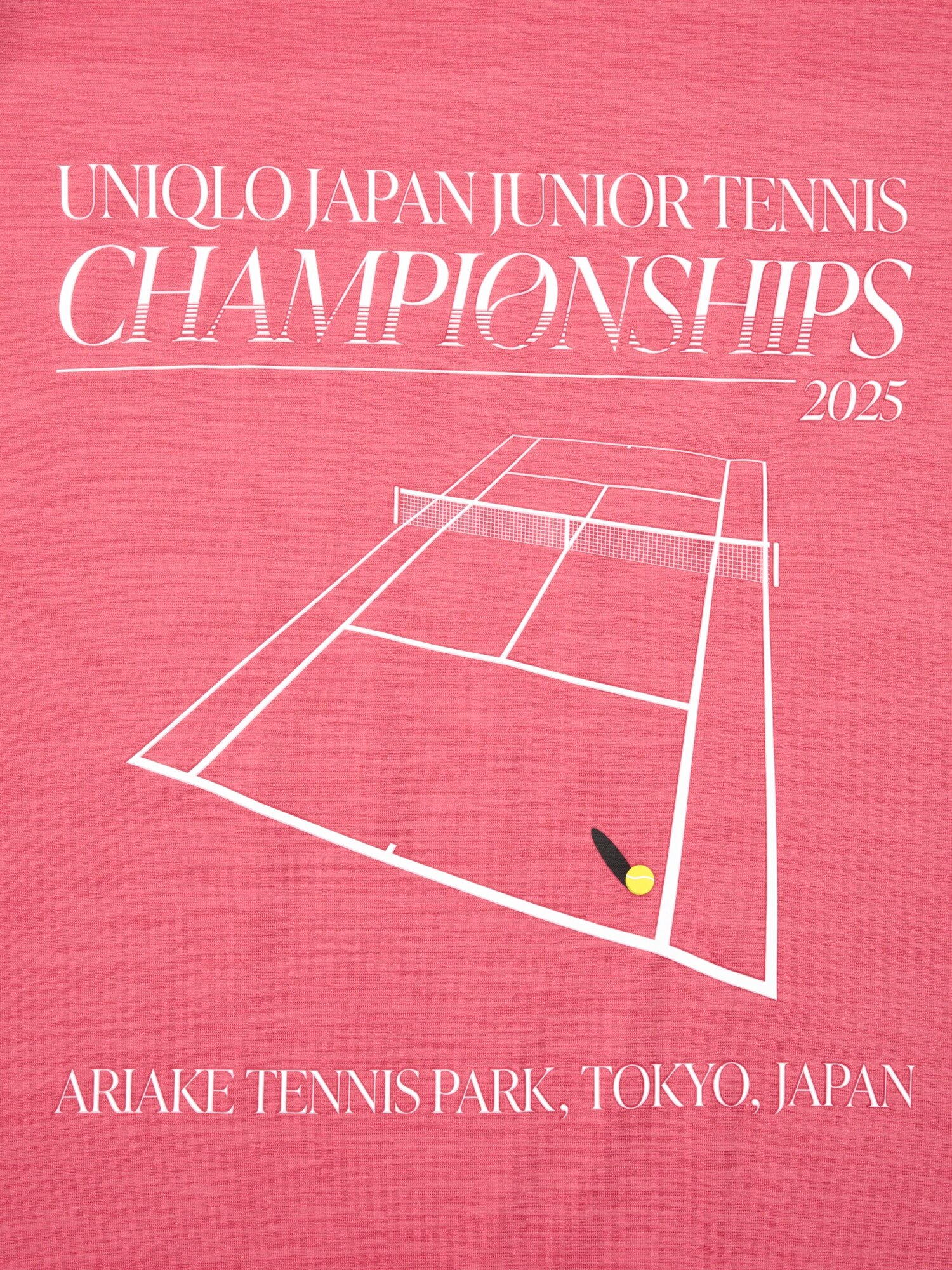 ユニクロ公式 | ユニクロ全日本ジュニアテニス選手権Tシャツ/2025年