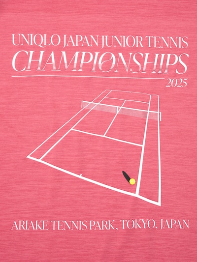 ユニクロ全日本ジュニアテニス選手権Tシャツ/2025年 7