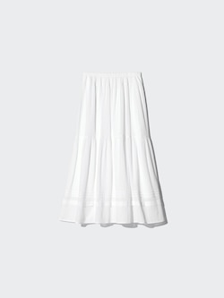 ティアード マキシスカート/丈短め