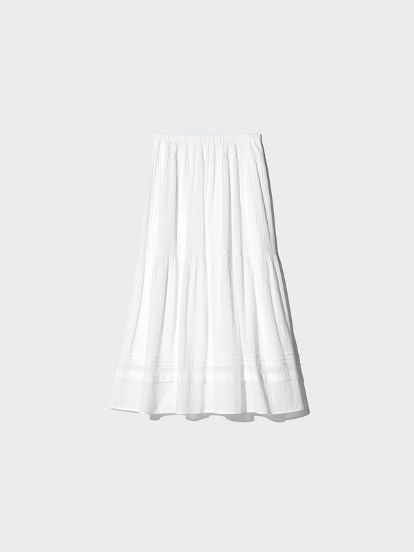 ティアード マキシスカート/丈短め