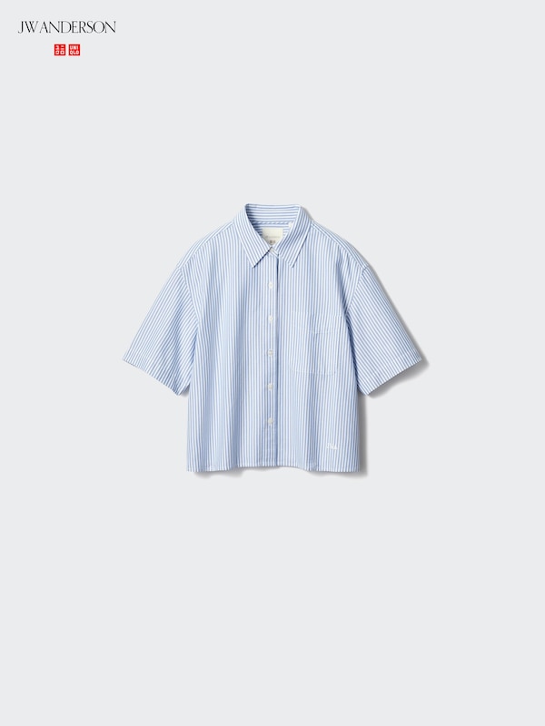 Oxford Boxy Shirt Short Sleeve