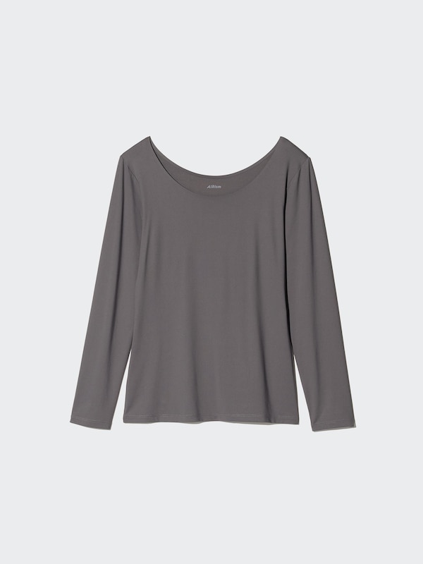 エアリズムUVカットUネックT