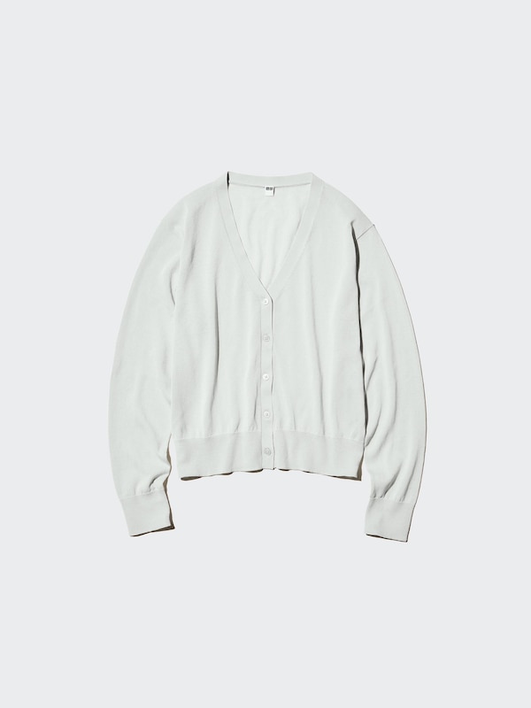 라이트V넥가디건