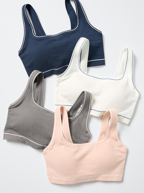 Square Neck Wireless Bra
