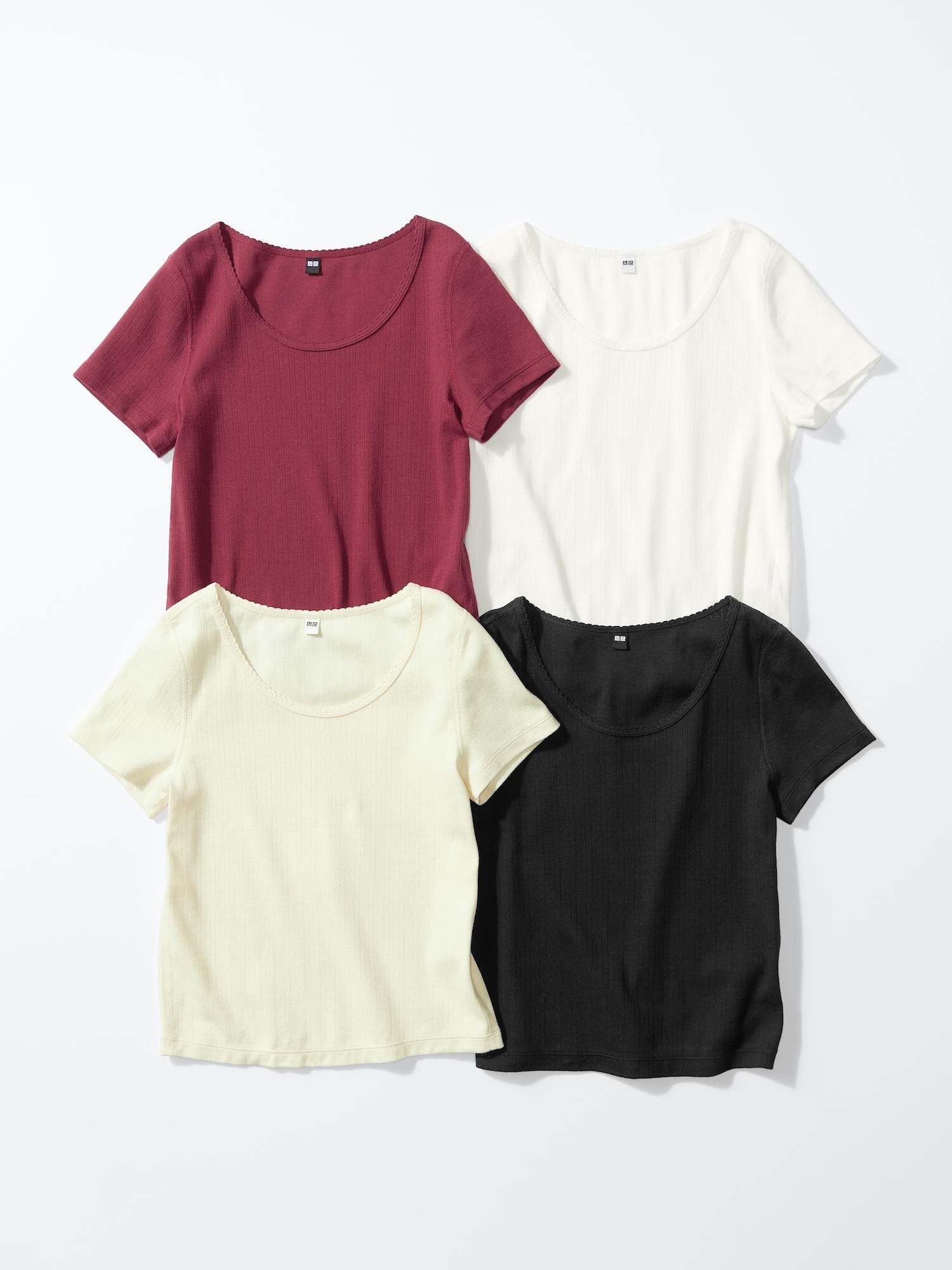 WOMEN ポインテールラウンドネックミニT | UNIQLO UNIFORM