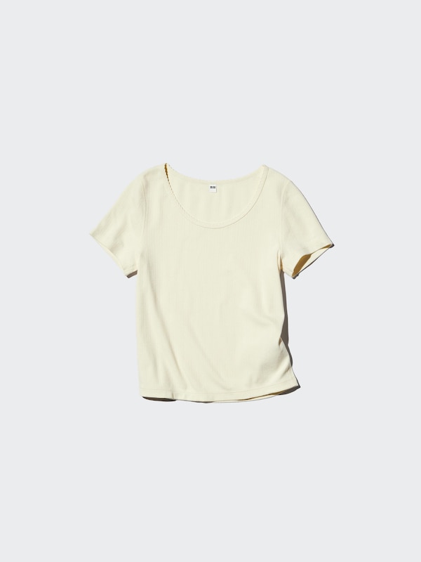 ポインテールラウンドネックミニT