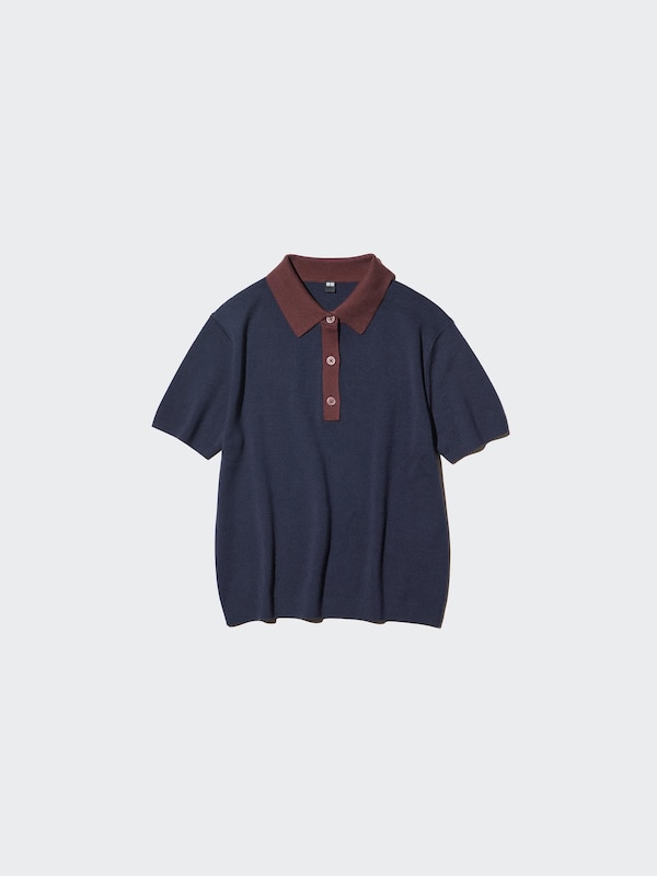Polo Sweater Short Sleeve