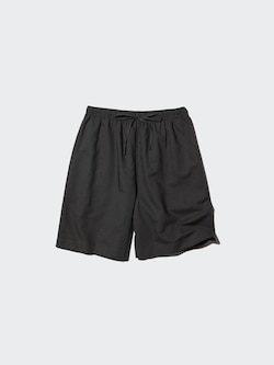 Linen Blend Easy Shorts