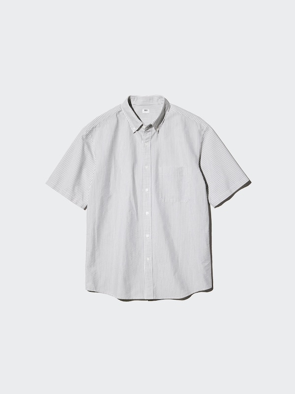 Seersucker Shirt Short Sleeve
