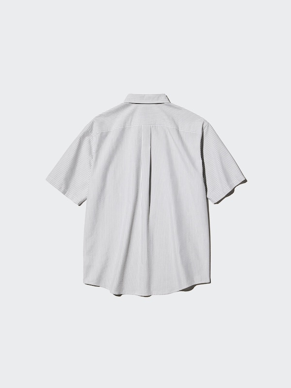 Seersucker Shirt Short Sleeve