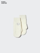 KAWS WINTER HEATTECH Găng Tay Vải Sợi Souffle
