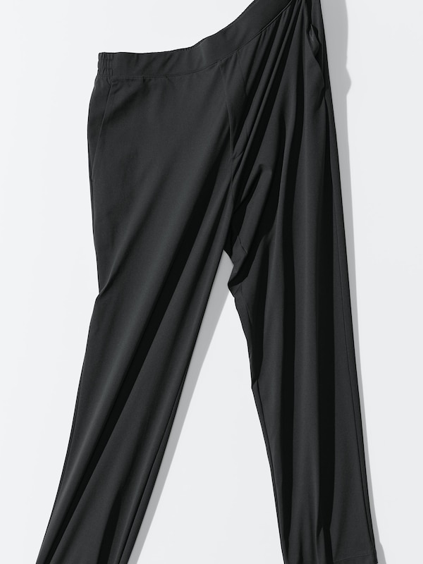 ウルトラストレッチアクティブテーパードパンツ丈長め