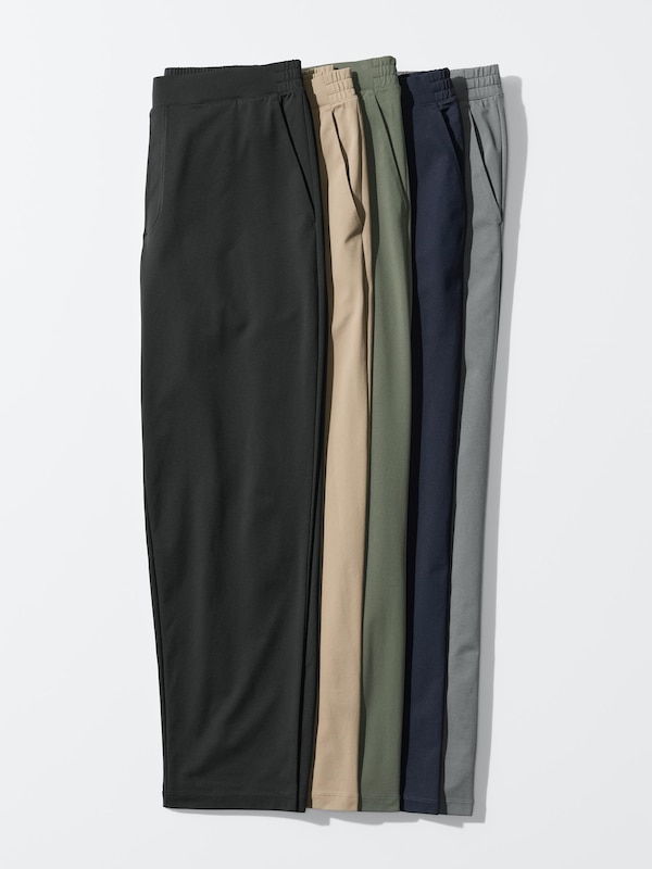 ウルトラストレッチアクティブテーパードパンツ丈長め