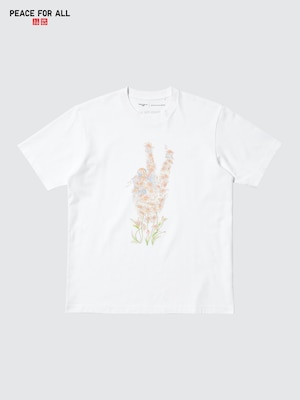 PEACE FOR ALL JW ANDERSON Short Sleeve T-Shirt