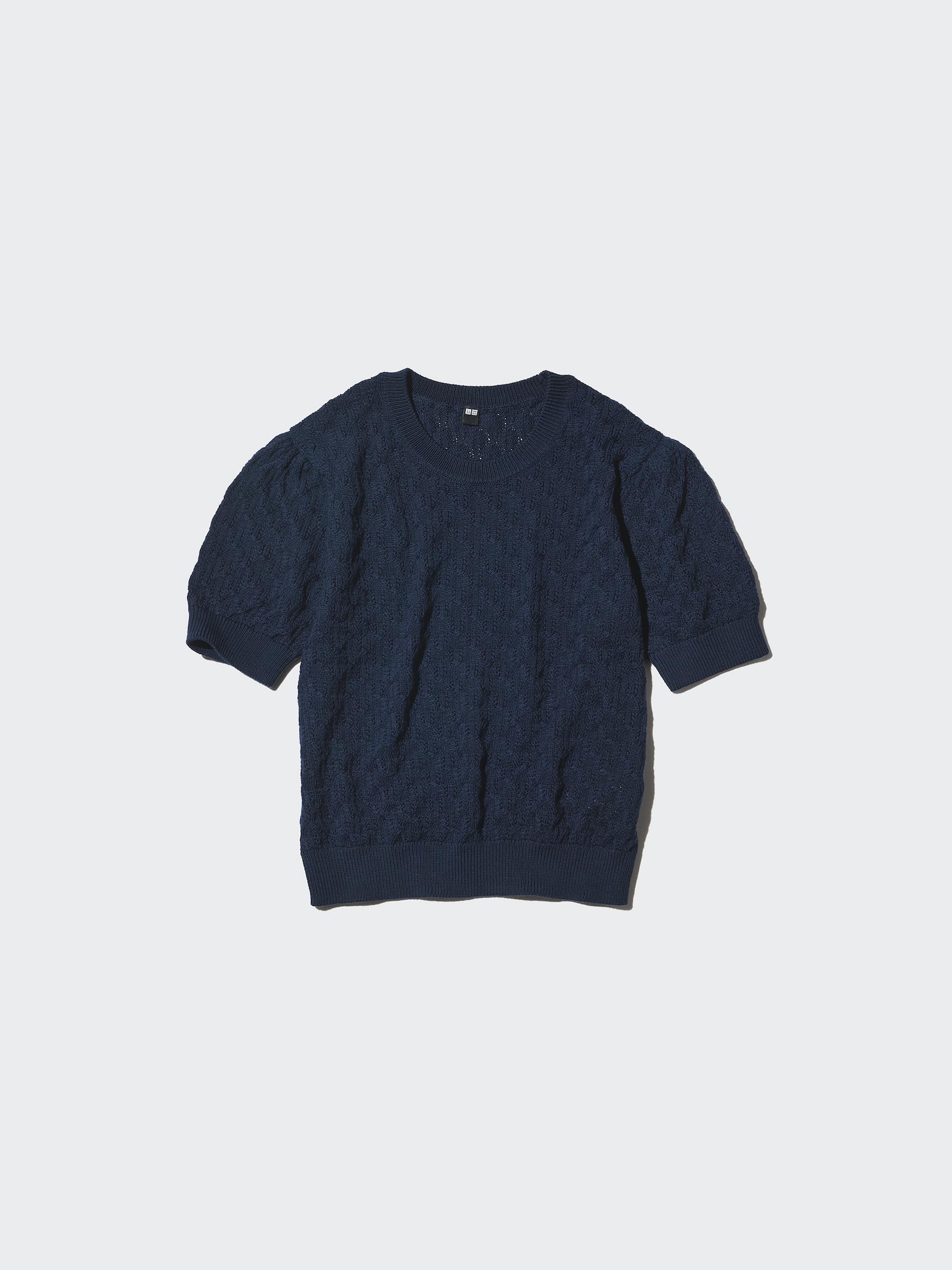 WOMEN ポインテールクルーネックセーター/ウォッシャブル | UNIQLO UNIFORM