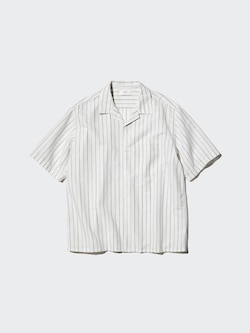 Cotton Linen Shirt Short Sleeve