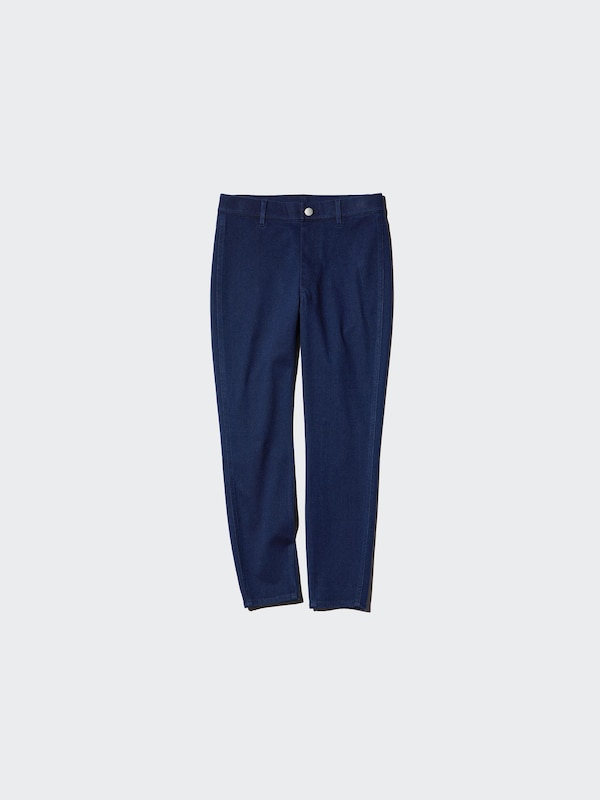 Ultra Stretch Cropped Denim Leggings Pants
