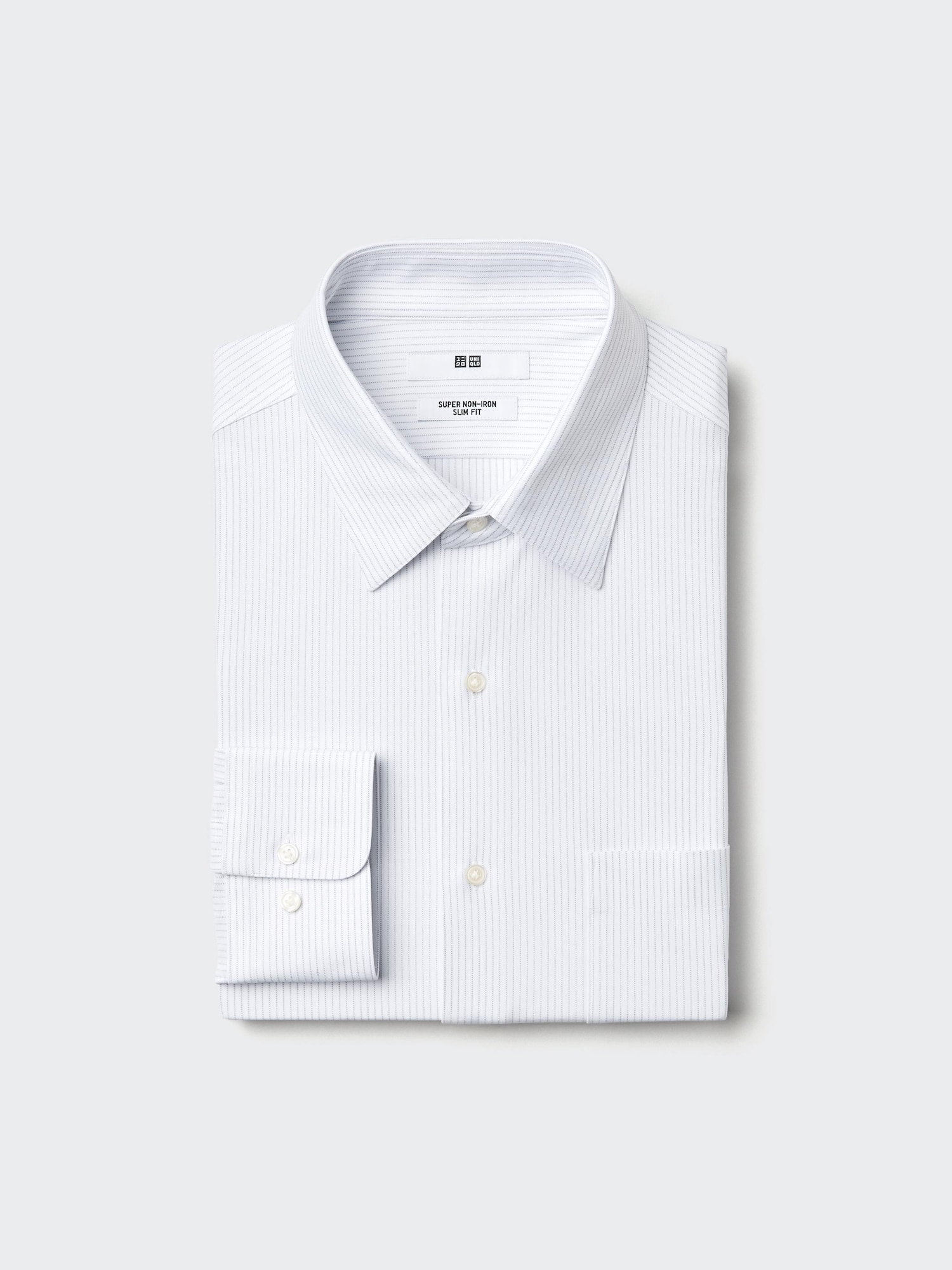 Super Non Iron Stretch Slim Fit Shirt | Long Sleeve | Regular | Stripe