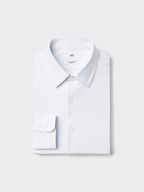 Super Non Iron Slim Fit No Pocket Long Sleeve Shirt (Button-down)