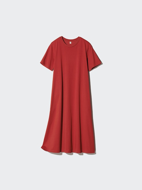 WOMEN'S AIRISM COTTON SHORT SLEEVE T DRESS | UNIQLO PH WOMEN'S AIRISM COTTON SHORT SLEEVE T DRESS | UNIQLO PH
