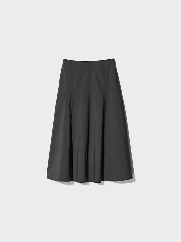 コットンナイロンサーキュラースカート