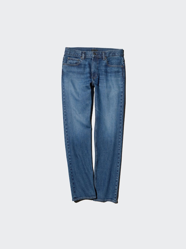 スリムストレートジーンズ/丈長め