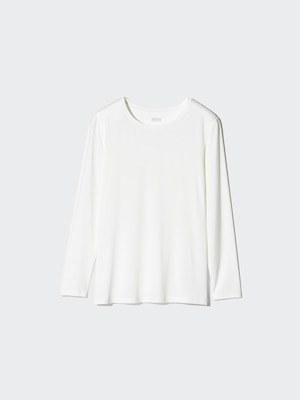 HEATTECH Crew Neck T-Shirt Long Sleeve