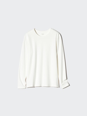 極暖ヒートテックコットンクルーネックT