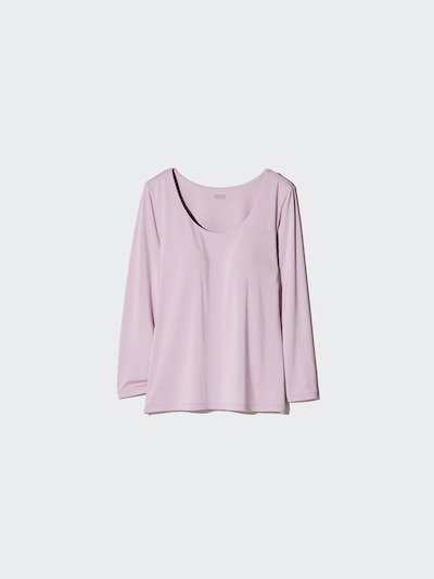 ヒートテックUネックブラTシャツ/8分袖 6