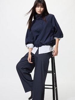 Smart Wide Pants| Striped