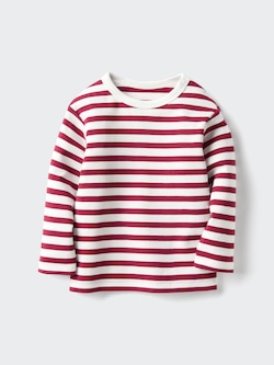 BABIES TODDLER Crew Neck T-Shirt Long Sleeve