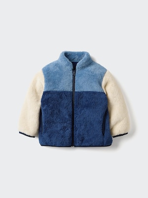 BABY Toddler Fluffy Yarn Fleece Full-Zip Jacket