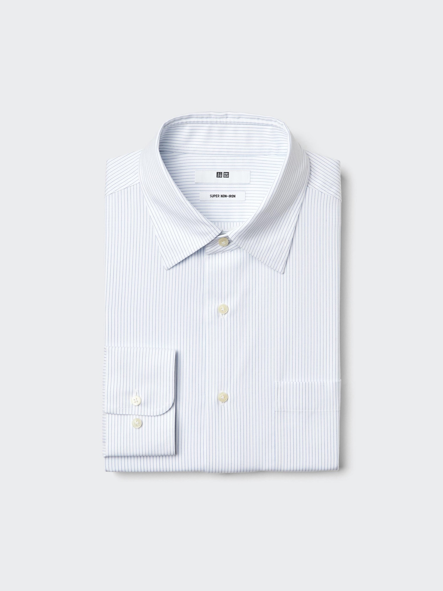 Рубашка Super Non-Iron (классический воротник) в полоску