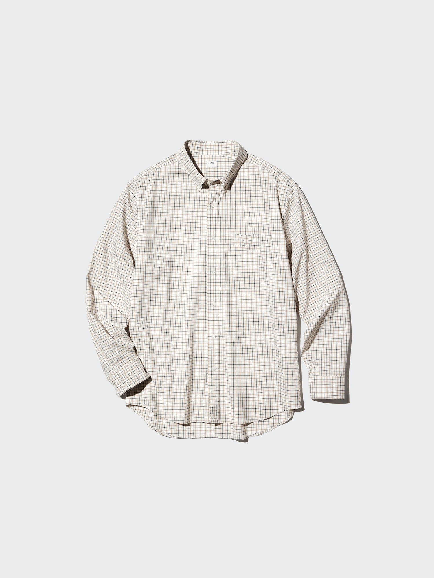 Рубашка из поплина в клетку (button-down) B