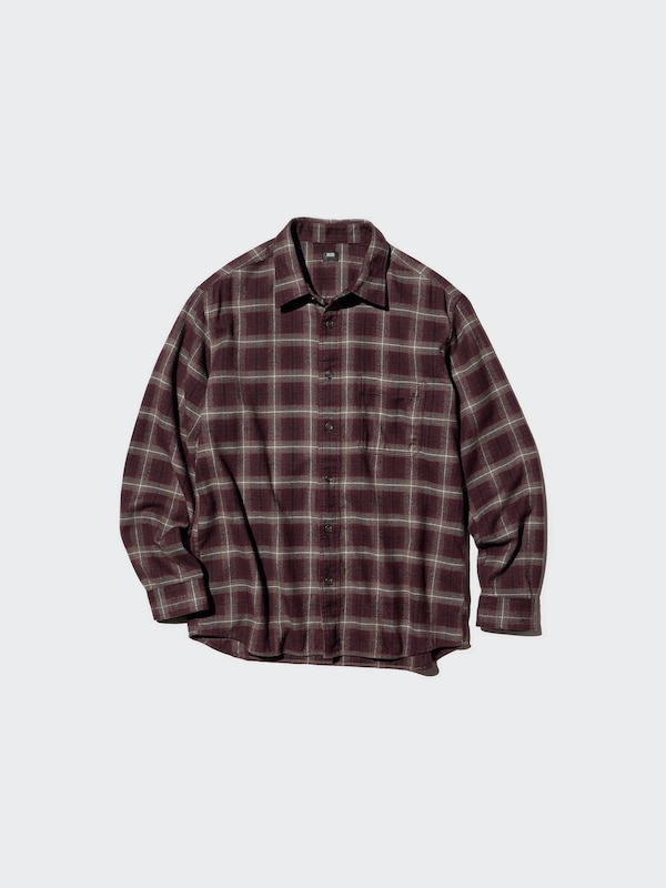 Kemeja Flannel Lengan Panjang