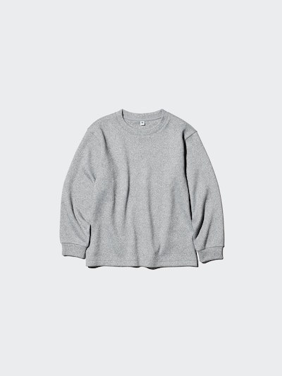 ソフトニットフリースクルーネックTシャツ 7