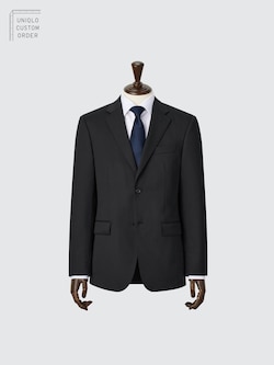 ストレッチウールスリムジャケット