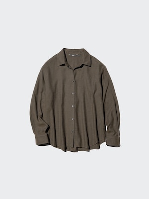Soft Flannel Skipper Shirt Long Sleeve