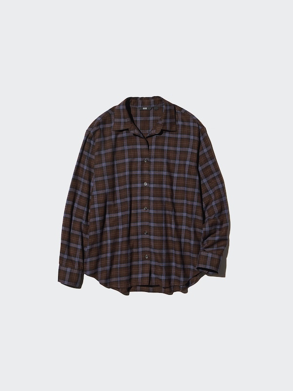 Soft Flannel Skipper Shirt | Long Sleeve | Check
