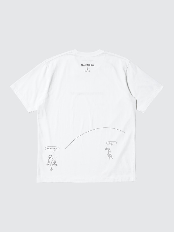 PEACE FOR ALL 그래픽T(레귤러핏)Kuriyama